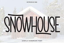 Snowhouse | Script Font