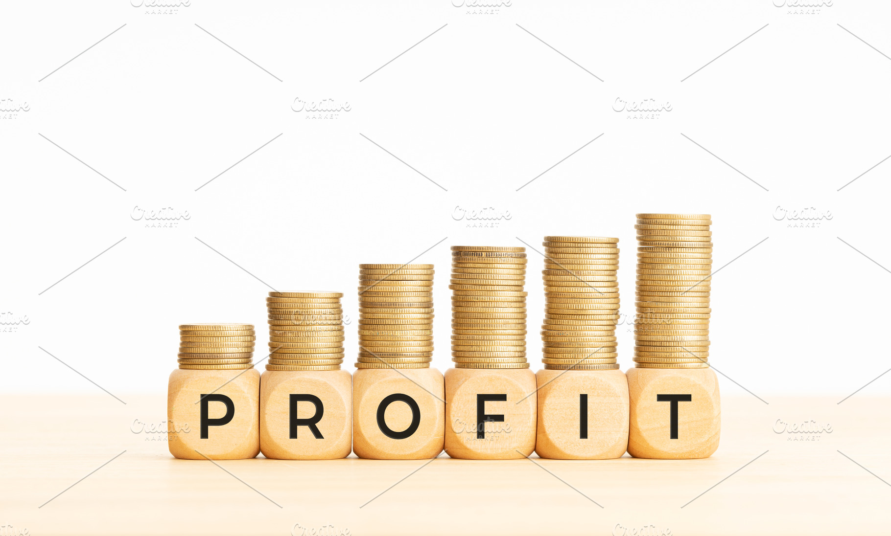Profit growing concept, a Background Photo by Formatoriginal photo