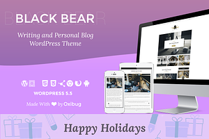 Blackbear - A WordPress Blog Theme