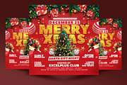 Christmas Party Flyer, a Flyer Template by RTXdesinger99 (Thumbnail 1 of 3)