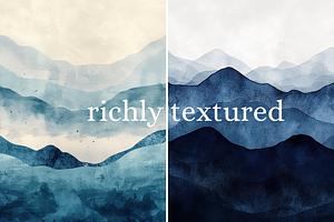 Abstract Mountains Backgrounds