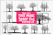 Multi-Panel Tree Silhouette Laser, a Graphic by Creativeshirt (Thumbnail 1 of 9)