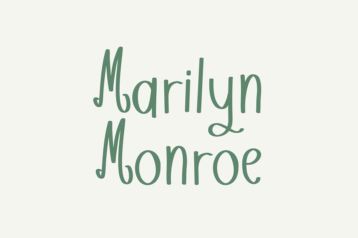 Hiralyn – Elegant Handwritten Font, a Font by Dm Studio (Photo 2 of 10)