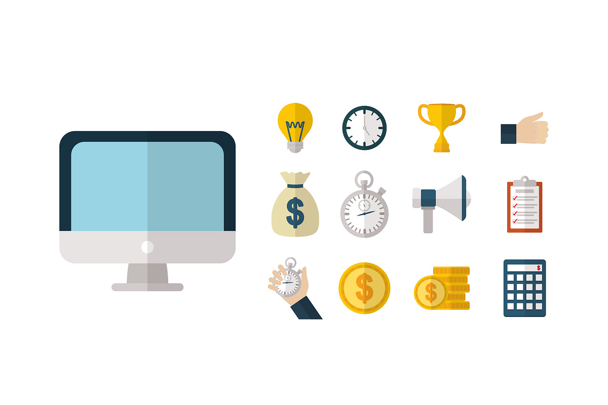 Business & Productivity Icons Set