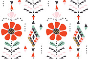 Folk Tribal Patterns (PNG format), a Pattern Graphic by Erica Hite (Thumbnail 3 of 5)