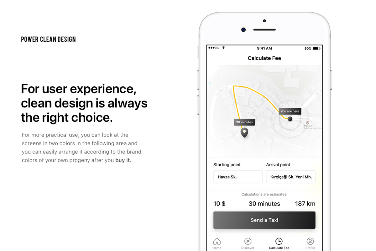 Nowgo UI Kit, an UI Kit Template by Design Universe (Photo 4 of 8)