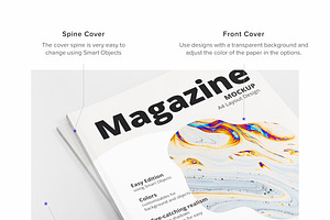 A4 Magazine Mockup 02