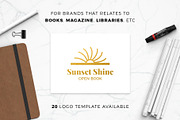 Books & Magazine Logos Pack, a Branding & Logo Template by MockUpgrade (Thumbnail 2 of 8)