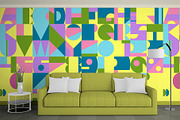 MOSAIC color font, a Font by Malena (Thumbnail 2 of 7)