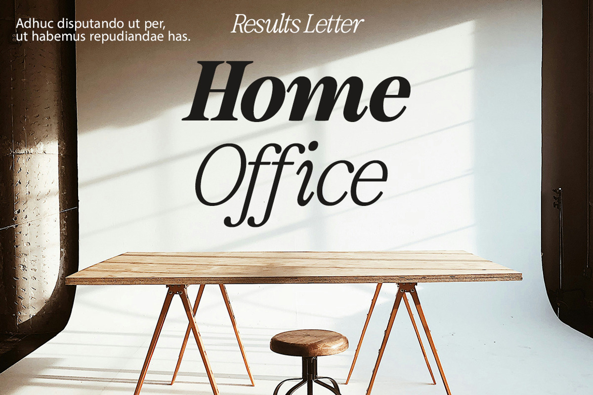 Results Letter Family (18 Fonts), a Serif Font by Positive TypeFoundry (Photo 9 of 17)