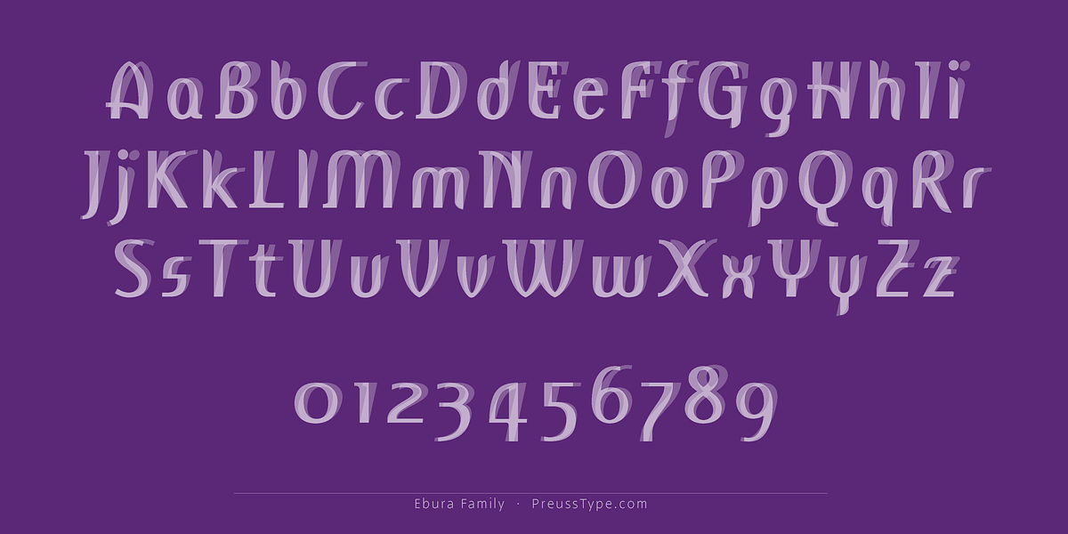 Ebura PRO, a Sans Serif Font by preussTYPE (Photo 3 of 10)