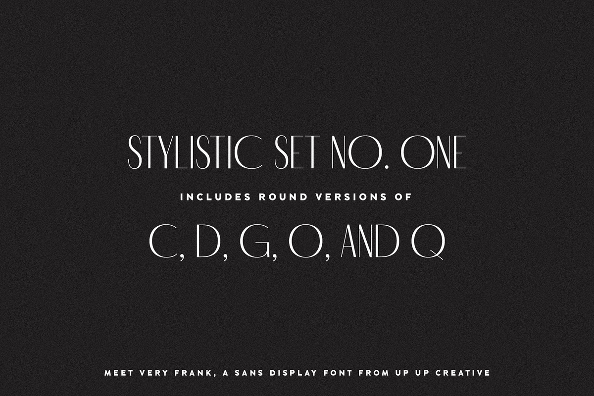 Very Frank, A Condensed Sans, a Sans Serif Font by Up Up Creative (Photo 9 of 16)