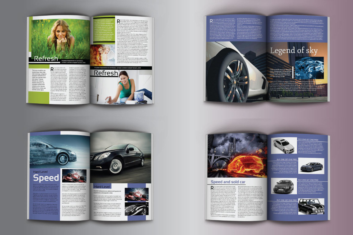 Multipurpose Magazine Template, a Magazine Template by Orlin (Photo 5 of 5)