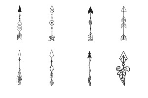 Arrows Set 2 Procreate Brush Stamps