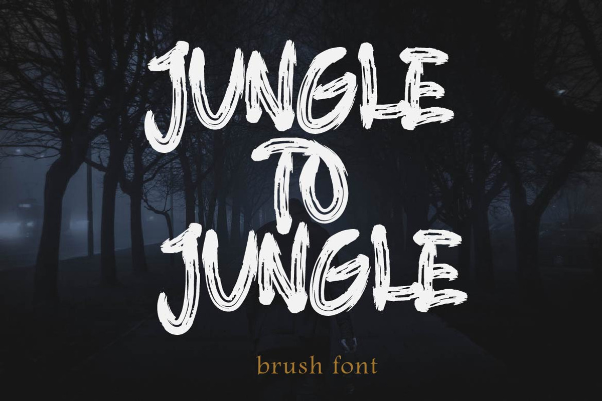 Brush Font Bundle 45 Fonts, a Blackletter Font by AMINMARIO (Photo 19 of 45)