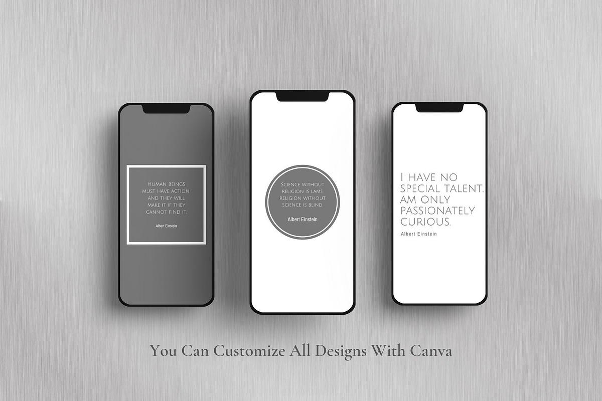 Animated Albert Einstein Quotes, a Social Media Template by Graphicspixel (Photo 3 of 4)