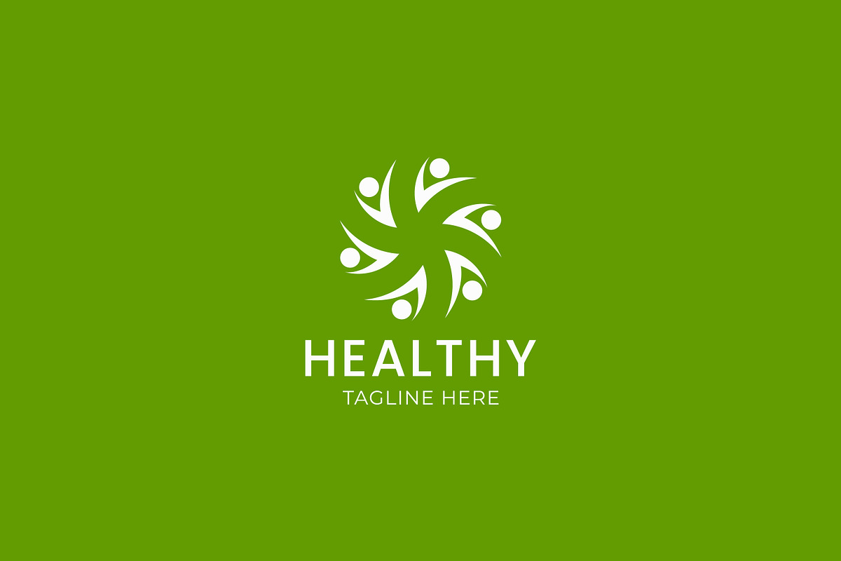 Healthy People Body Fit Logo Concept, a Branding & Logo Template by Signatoro (Photo 3 of 3)