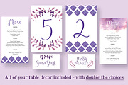 The Purple Wedding Invitation Suite, an Invitation Template by Knotted Design (Thumbnail 6 of 6)