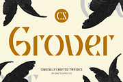 CS Grover – Display Font, a Sans Serif Font by Craft Supply Co. (Thumbnail 1 of 8)