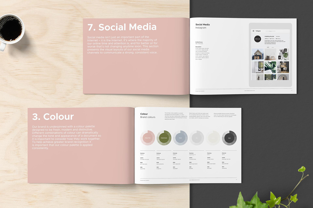 SANTONA / Brand Guidelines, a Brochure Template by Circular (Photo 5 of 11)