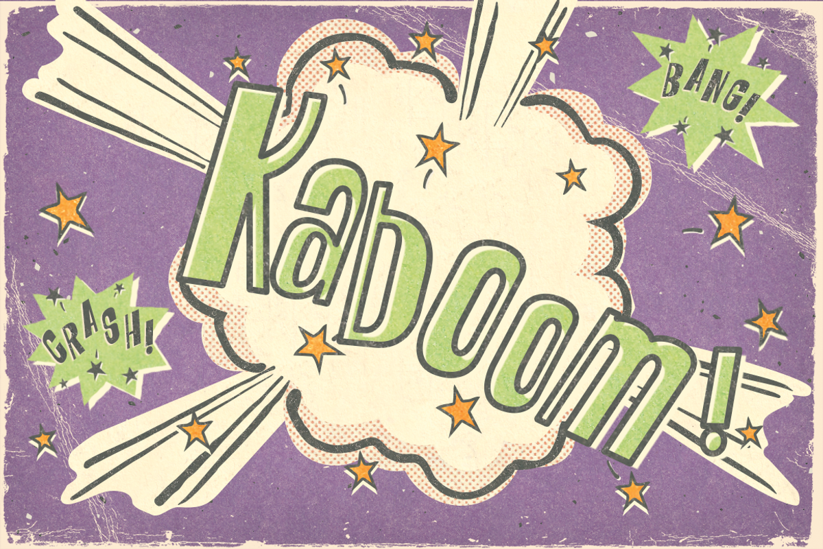 SOLOKUTHA - Cool Comic Font, a Sans Serif Font by Modestype Studio (Photo 6 of 11)