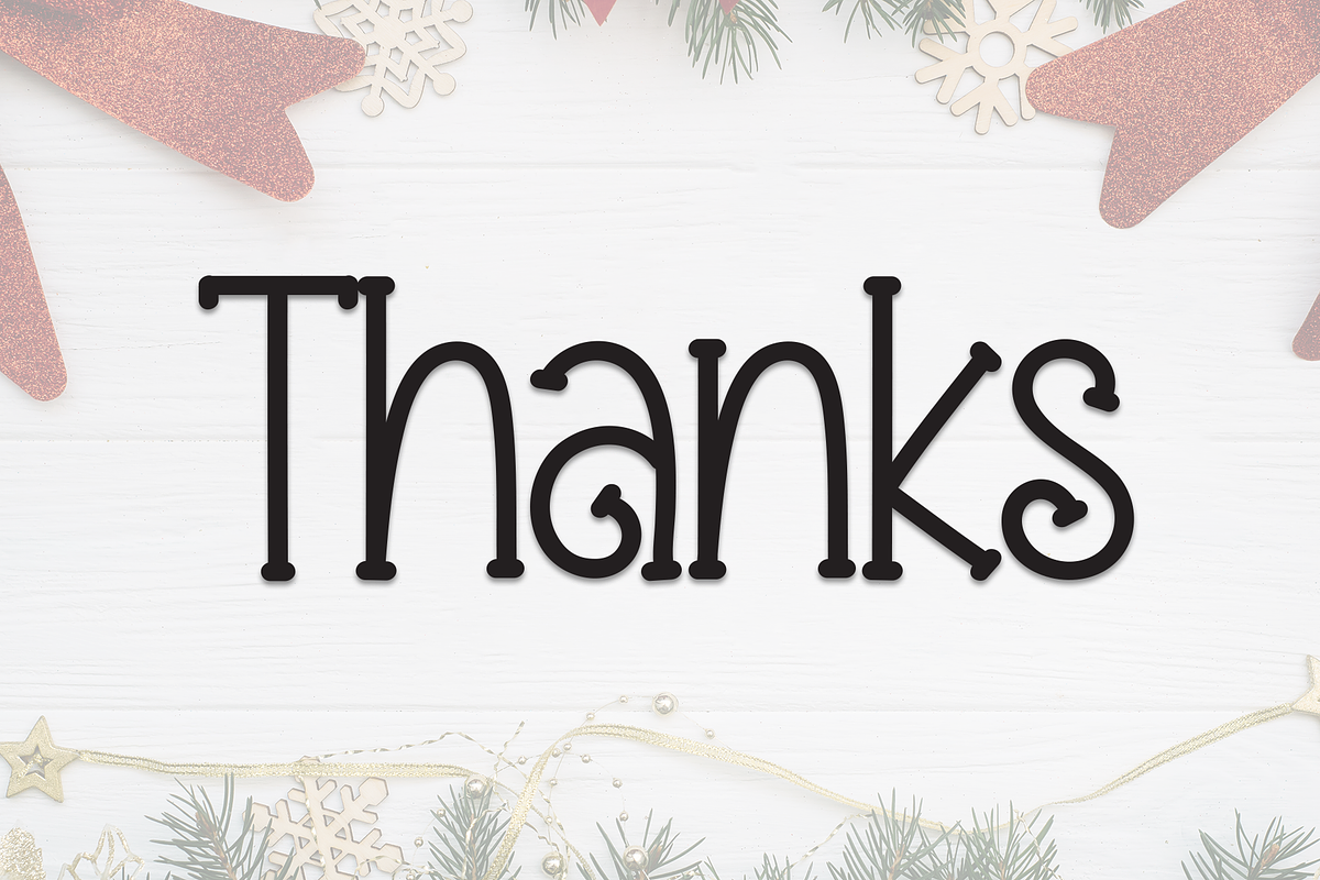 Happy Chistmas | Script Font, a Script Font by Scratchones (Photo 8 of 8)