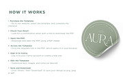 Sage Logo Template Kit Canva, a Branding & Logo Template by Studio Eburnean (Thumbnail 4 of 4)