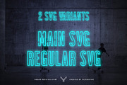 7EVEN SVG - Urban Neon Font Pack, a Sans Serif Font by SilverStag Type Foundry (Thumbnail 14 of 15)