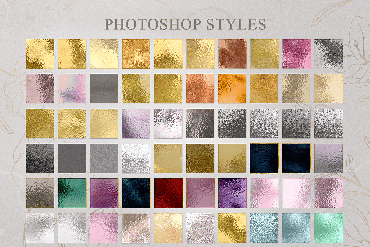 Wedding Invitation Photoshop Styles, a Layer Style Add-On by Photohacklovers (Photo 7 of 9)