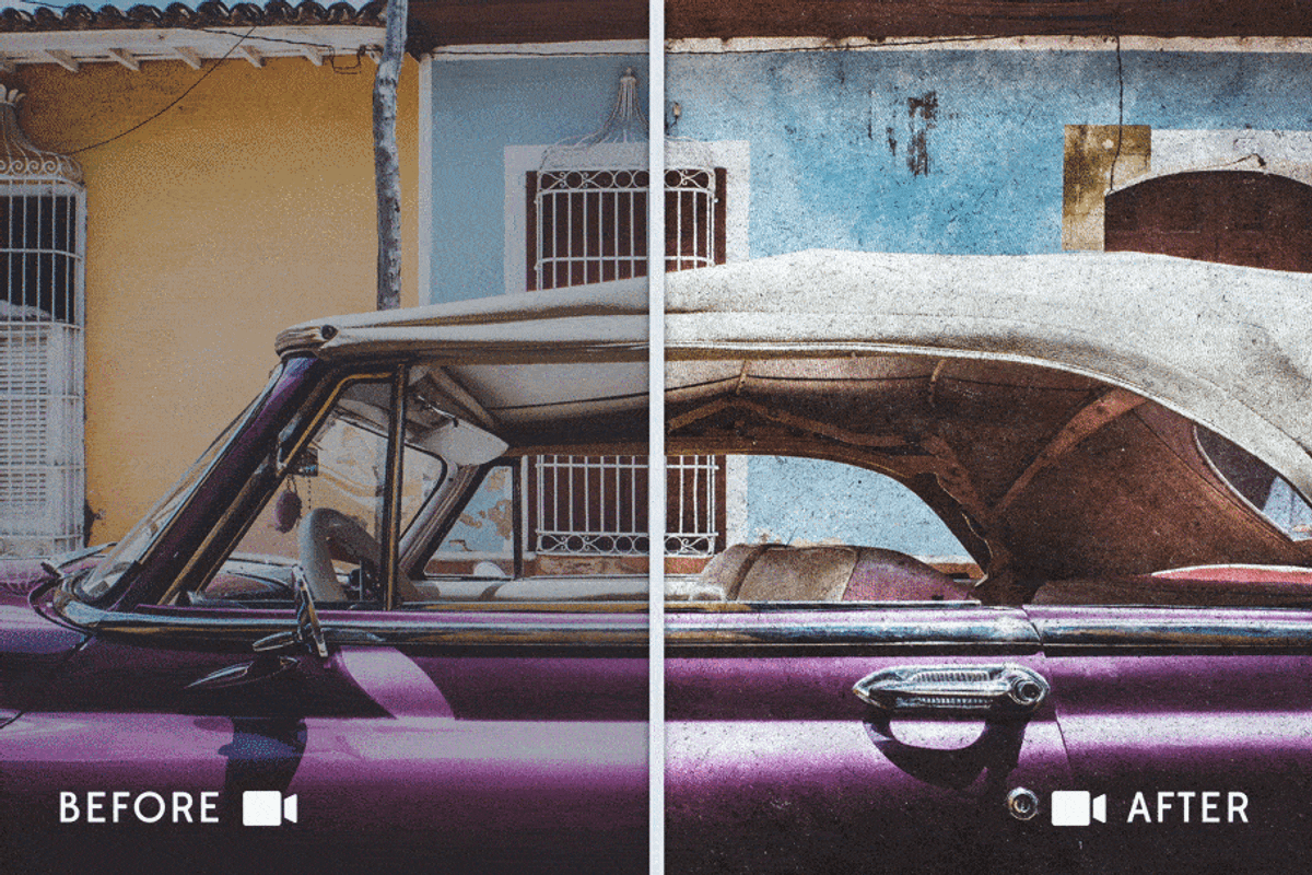 50 4K Film Grain & Grunge Loops, a Texture Graphic by Liam McKay (Photo 4 of 14)