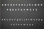 First grade - Handwritten chalk font, a Handwritten Font by Sk designs (Thumbnail 6 of 6)