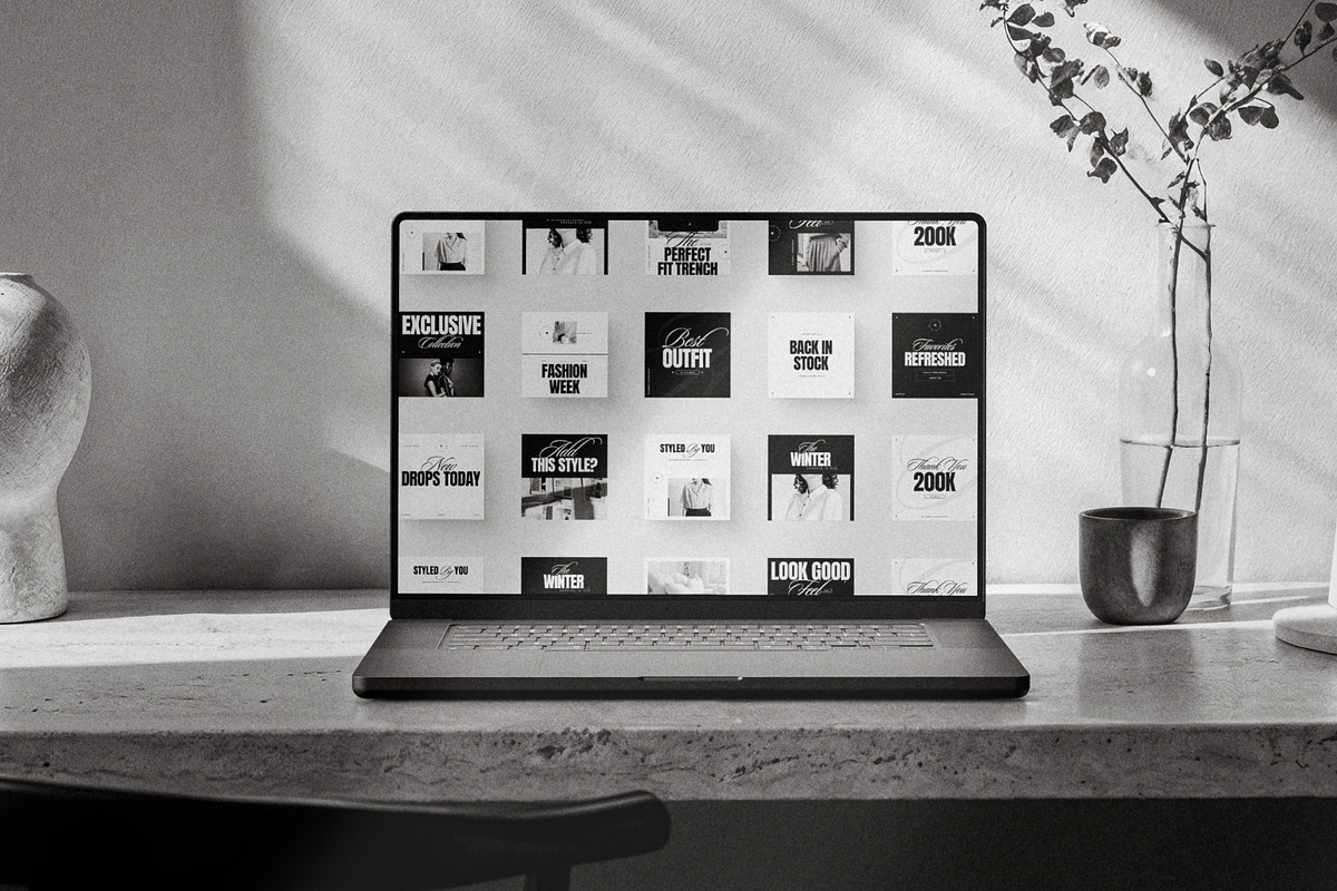 ONYX: Bold Fashion Instagram Pack, a Social Media Template by Lunaria (Photo 7 of 7)