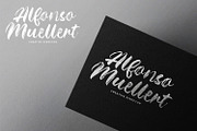 Riqage - Textured Brush Font, a Script Font by StringLabs (Thumbnail 4 of 13)