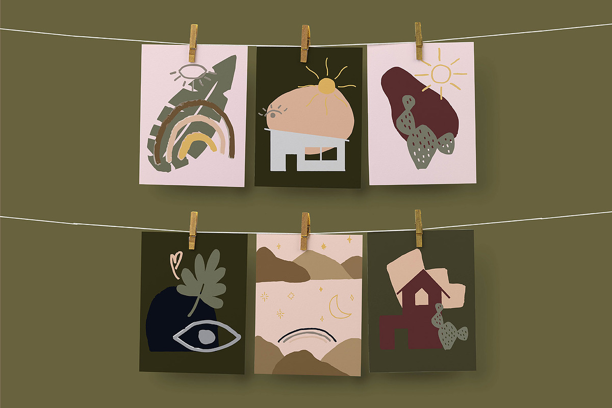 The Beverly Hills Illustration set, a Decorative Illustration by Dawnside Graphic (Photo 8 of 12)