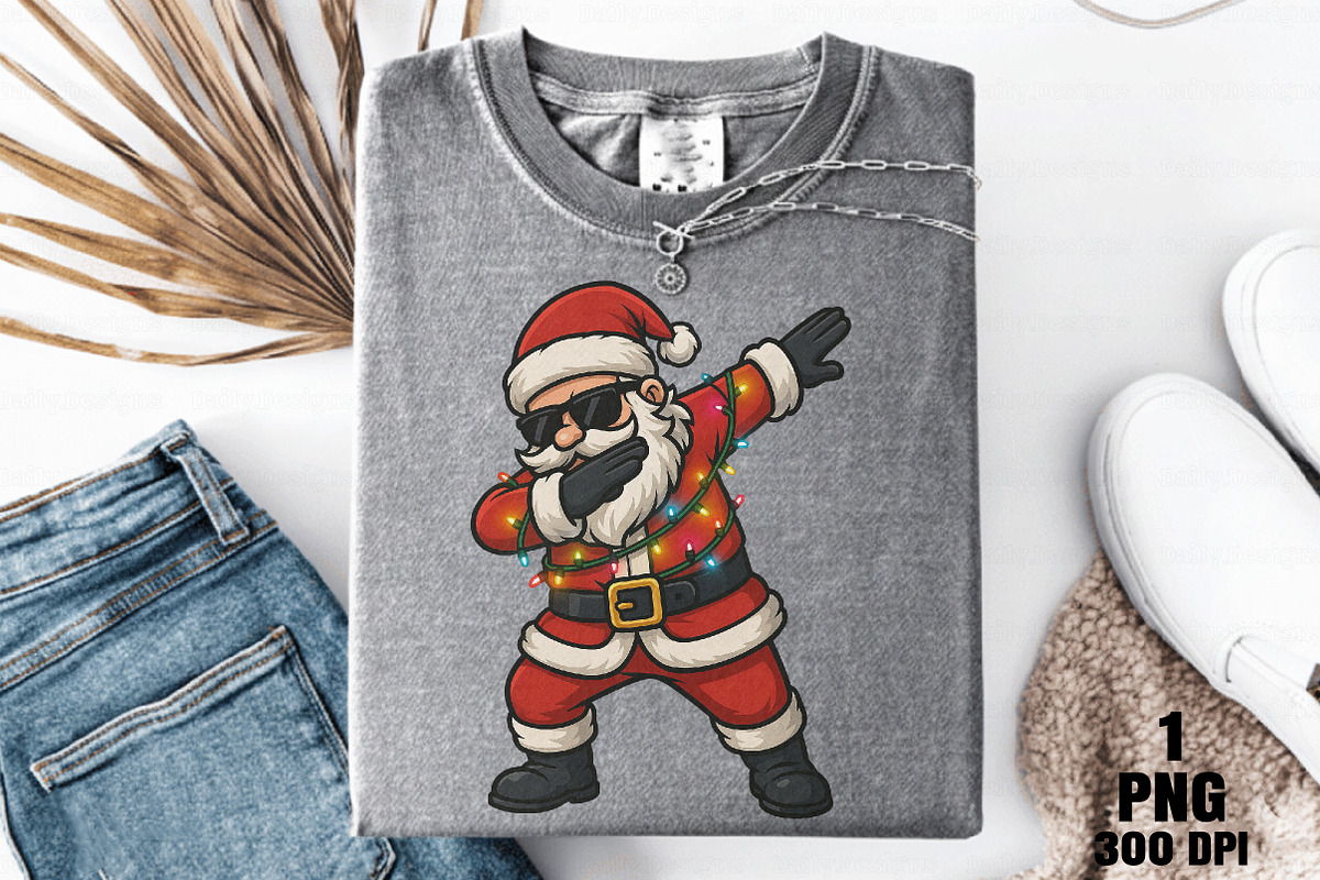 Christmas Santa PNG Clipart, an Illustration by Daily.Designs (Photo 8 of 10)