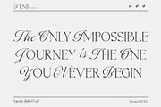 The Marten Mansion - Serif Font, a Serif Font by Four Lines Std. (Thumbnail 11 of 15)