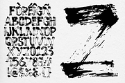 Rage | Rough Brush Sans Serif Font, a Sans Serif Font by Ardana Creative (Thumbnail 14 of 15)