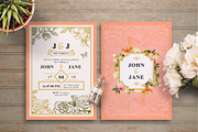 FLOWER WEDDING INVITATION, an Invitation Template by Totem Invitation House (Thumbnail 3 of 3)