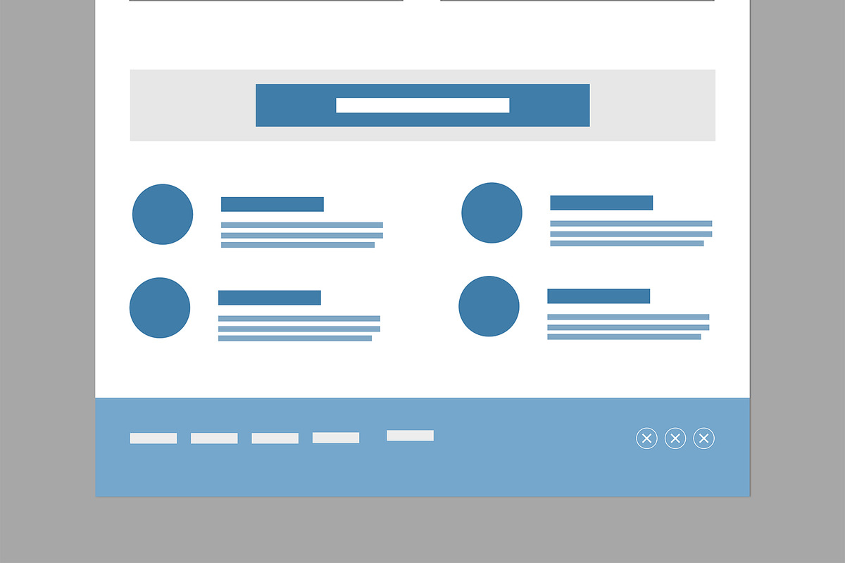 Wireframe Ideas for Landing Pages preview 6