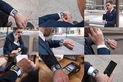 12 Apple Watch Mockups, an iPhone Mockup by ZedProMedia (Thumbnail 5 of 5)