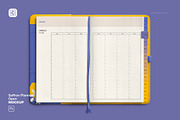 Saffron Planner Mockup Open, a Product Mockup by Custom Scene (Thumbnail 2 of 10)