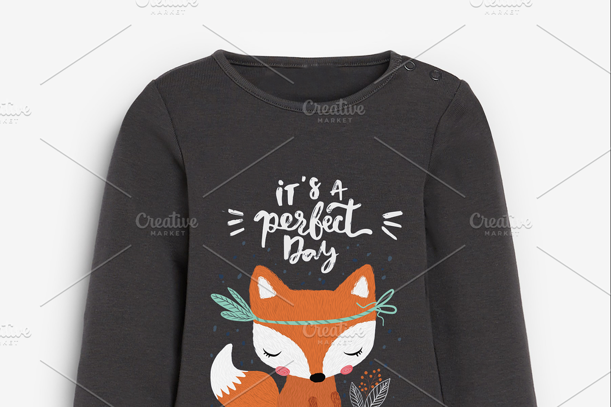 Cute baby fox and giraffe vector, an Animal Illustration by StudioLondon (Photo 3 of 4)