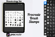 Splash Splatter Marks Set 4 Stamps, a Brush Add-On by Disasterology Ink (Thumbnail 3 of 9)