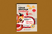 Lunar New Year Celebration, a Flyer Template by Me55enjah Design (Thumbnail 2 of 4)