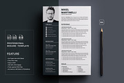 Resume/CV Word Template, a Resume Template by deviserpark (Thumbnail 1 of 5)