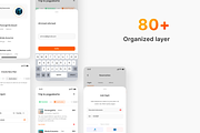 Moove - Travel Itinerary Mobile App, an UI Kit Template by Agensip Design Agency (Thumbnail 2 of 8)