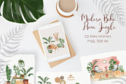 Modern Boho Home Jungle Collection, a Decorative Illustration by Catch the Dream Art (Thumbnail 2 of 15)