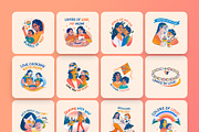 Mothers Day Stickers, an Emoji Icon by Vectors Market (Thumbnail 8 of 9)
