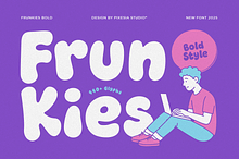 Frunkies – Chunky Bold Font