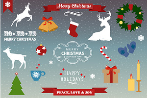 Christmas vector set